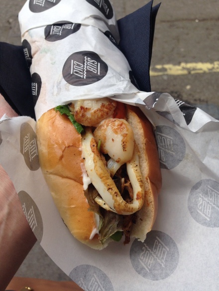 The Sub-Marine Sandwich from Sub Cult at Berwick Street Market